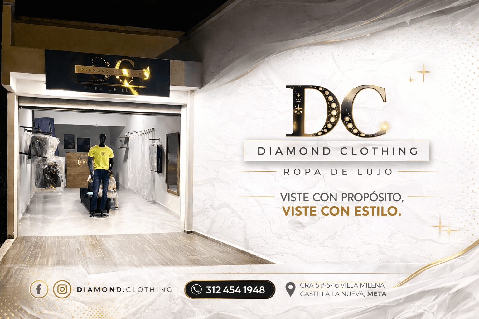Diamond cloting